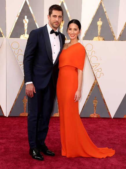 Olivia Munn and Aaron Rodgers Stun at Oscars as Actress Reveals Secret to Staying Grounded: 'Pick Up Your Dog's Poop Every Day'| Academy Awards, Oscars 2016, Olivia Munn