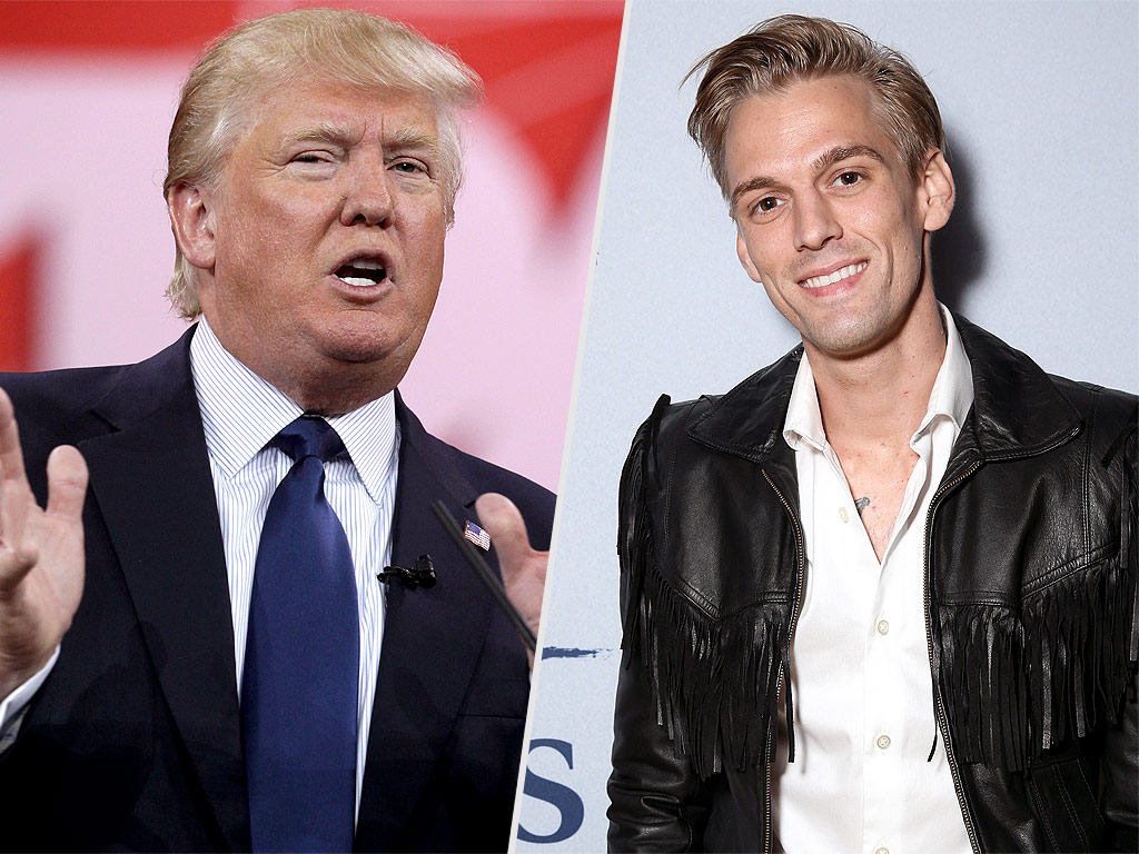 Aaron Carter Defends Himself on Twitter After Endorsing Donald Trump: 'I'm Entitled to My Views'| 2016 Presidential Elections, Music News, Aaron Carter, Donald Trump