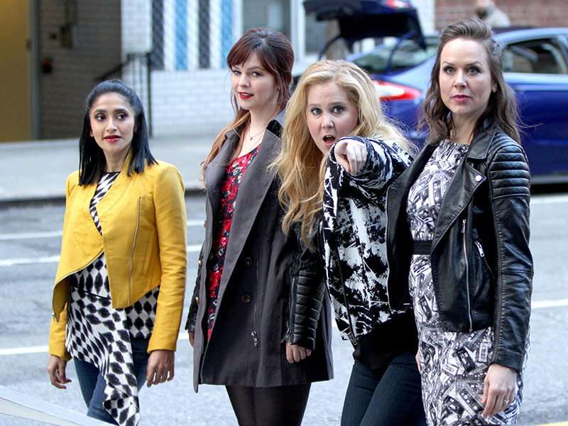 Masked Up! Amy Schumer and Amber Tamblyn Rob a Sperm Bank While Shooting New Season of Inside Amy Schumer| Inside Amy Schumer, Movie News, Amber Tamblyn, Amy Schumer