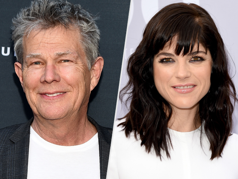 Caitlyn Jenner Joins David Foster and Selma Blair at Dinner