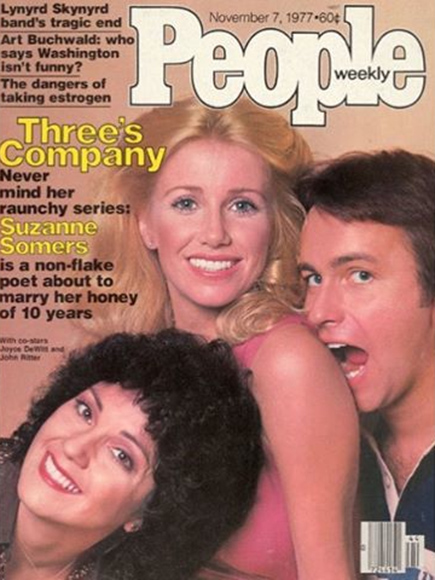 Suzanne Somers Posts Vintage Throwback of PEOPLE Cover