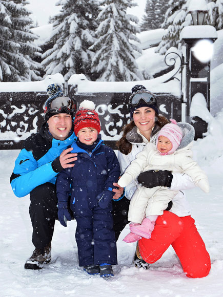 9 Things We Learned from the Royal Family's Adorable Ski Trip Snaps| The British Royals, The Royals, Kate Middleton, Prince George, Prince William, Princess Charlotte