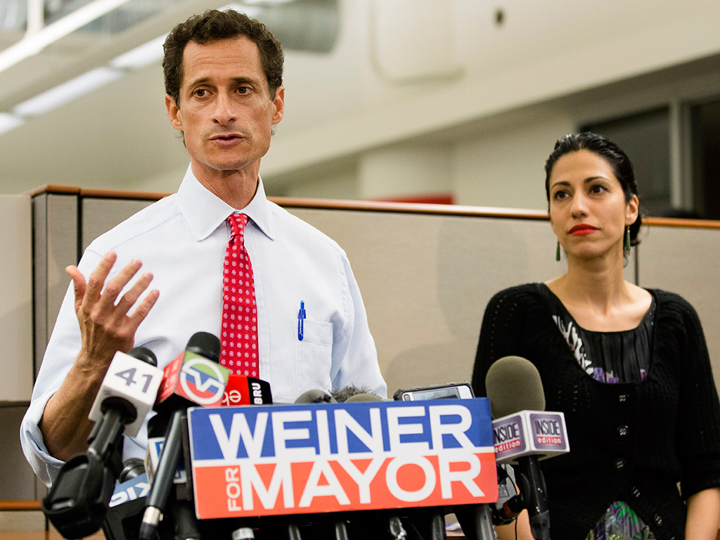 Anthony Weiners Wife Huma Abedin Announces Separation After New Sexting Scandal 3831