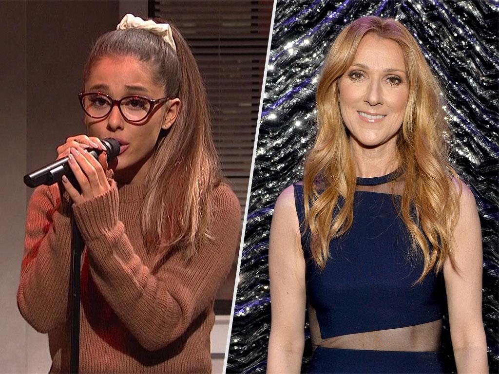 Ariana Grande Impressions Singer Says Celine Dion Peed When She Saw 5088