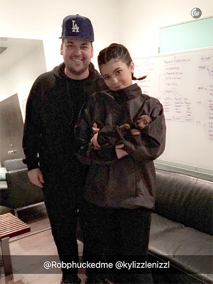 What Family Feud? Rob Kardashian and Kylie Jenner Hang Out as Source Says He's Pursuing Reality Show with Blac Chyna| Couples, Keeping Up with the Kardashians, People Scoop, Reality TV, TV News, Kylie Jenner, Rob Kardashian