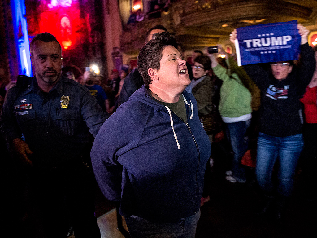 Donald Trump Calls for Rally Protestors to Be Arrested After More Chaos in Kansas City: 'I'll File Whatever Charges You Want'| 2016 Presidential Elections, Donald Trump