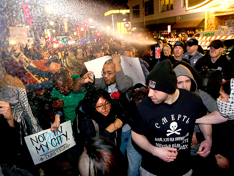 Donald Trump Calls for Rally Protestors to Be Arrested After More Chaos in Kansas City: 'I'll File Whatever Charges You Want'| 2016 Presidential Elections, Donald Trump