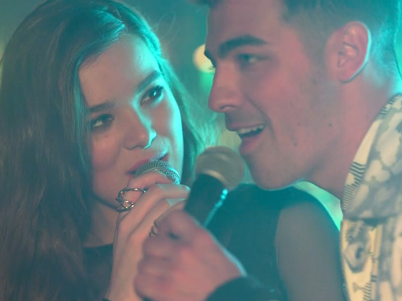 FIRST LOOK: Hailee Steinfeld Premieres New 'Rock Bottom' Music Video (Featuring Joe Jonas and DNCE)| Music News, Hailee Steinfeld, Joe Jonas