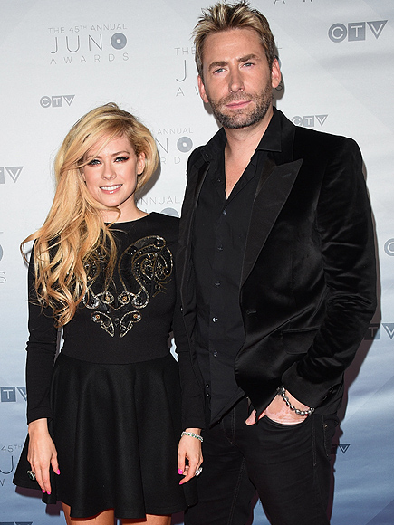 Juno Awards: Avril Lavigne and Chad Kroeger Together On the Red Carpet