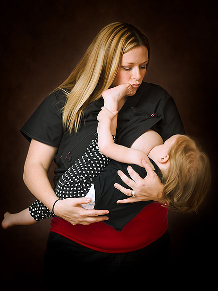 A Showgirl, an Airwoman and More: Breastfeeding Moms Pose for Photos in Their Workplace| Pregnancy, Breastfeeding, Bodywatch