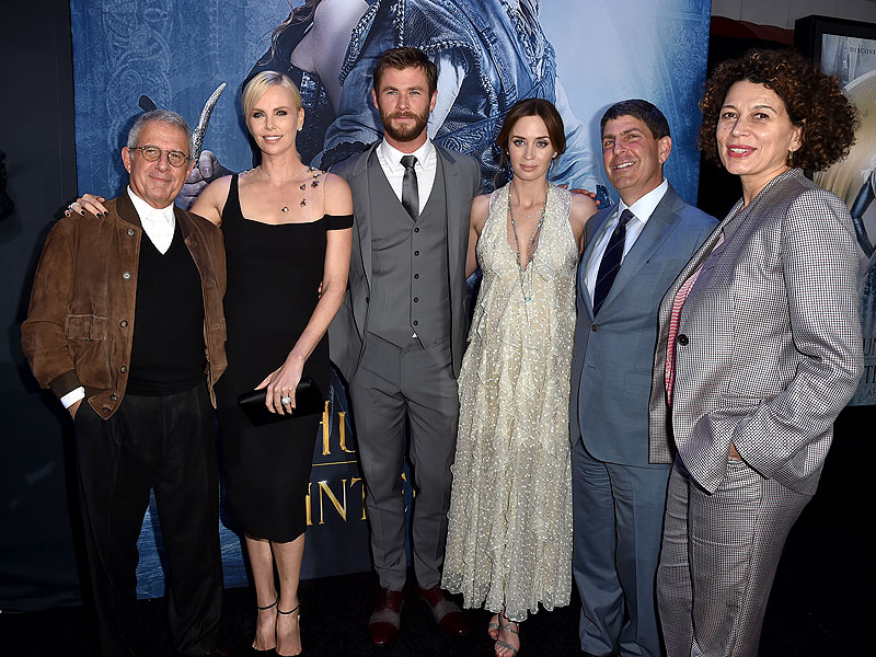 So Back On! Miley Cyrus and Liam Hemsworth Get Cozy During Date Night at The Huntsman: Winter's War Premiere| Couples, Engagements, Chris Hemsworth, Liam Hemsworth, Miley Cyrus