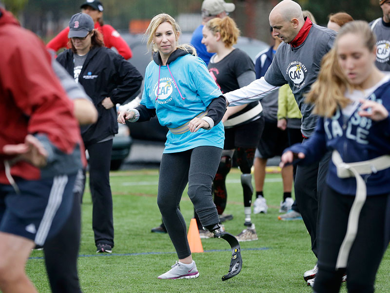 Heather Abbott, Who Lost a Leg in the Boston Marathon Bombing, Helps Provide Specialized Prosthetics to Other Amputees| Sports, Good Deeds, Boston Marathon Bombing