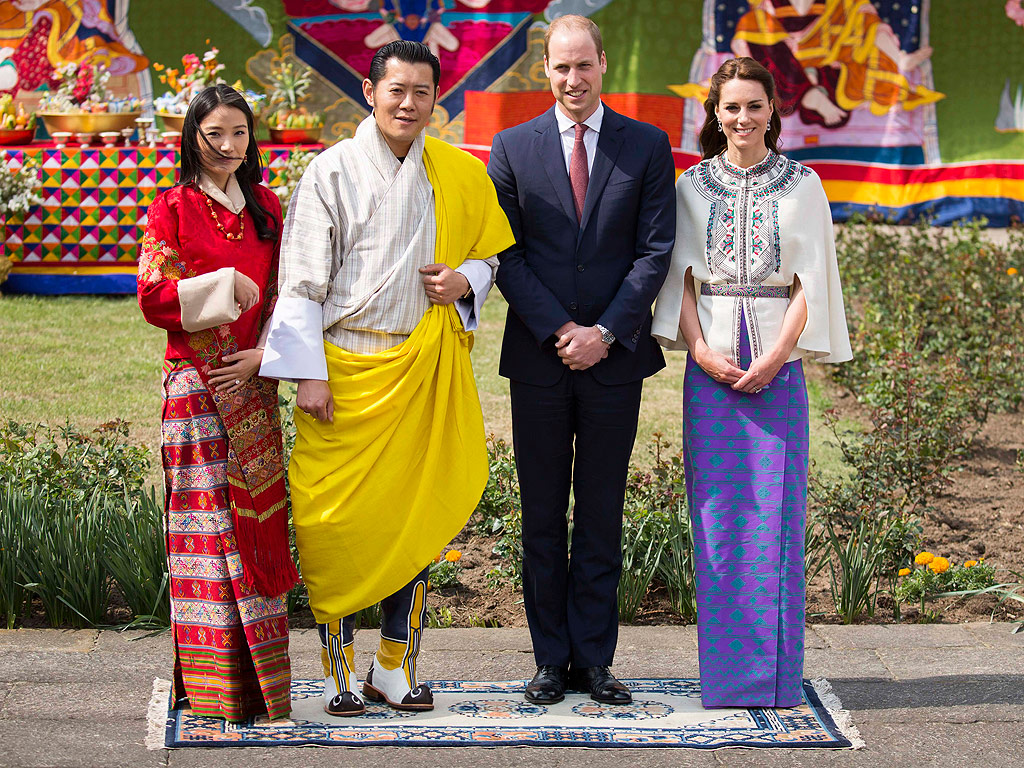 Princess Kate and Prince William Meet the 'Will and Kate of the Himalayas' – the Dragon King and Queen!| The British Royals, The Royals, Kate Middleton, Prince William