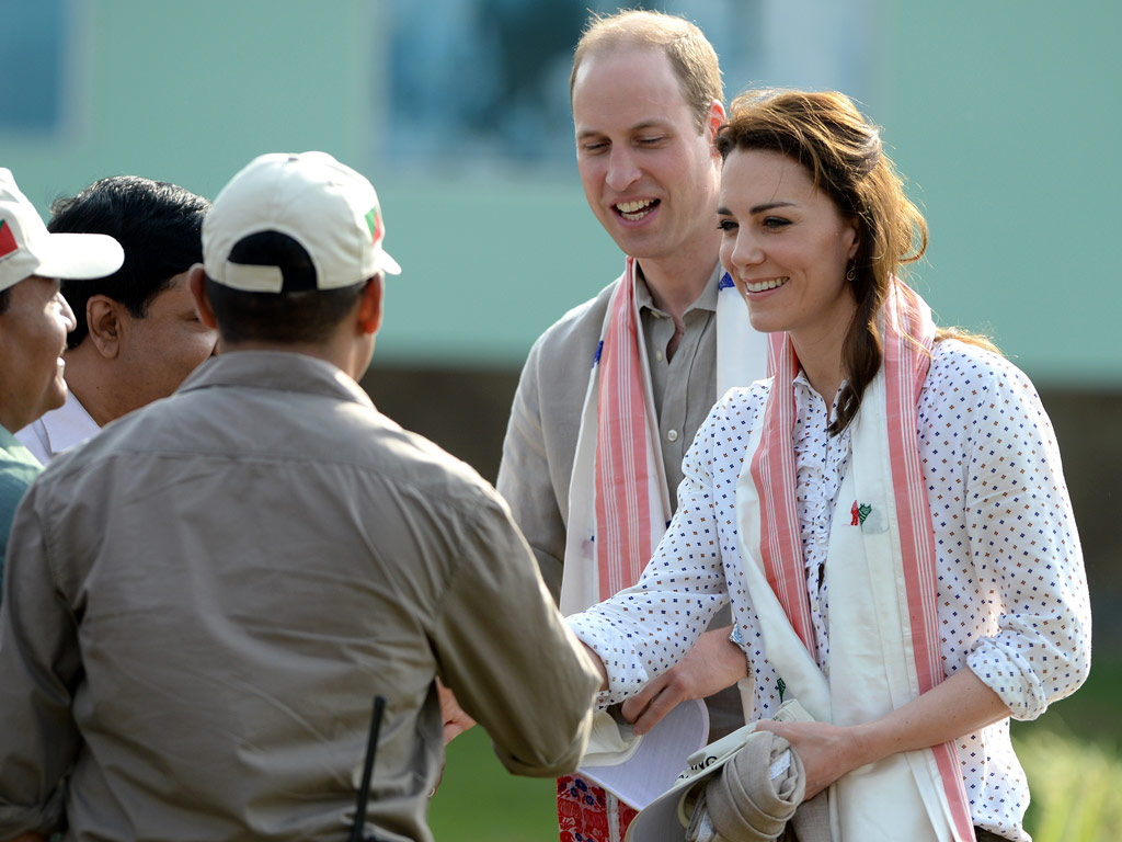 Prince William and Princess Kate Take on Indian Wilderness! Royal Couple See Wild Elephants, Baby Rhinos and More on Safari| The Royals, Kate Middleton, Prince William