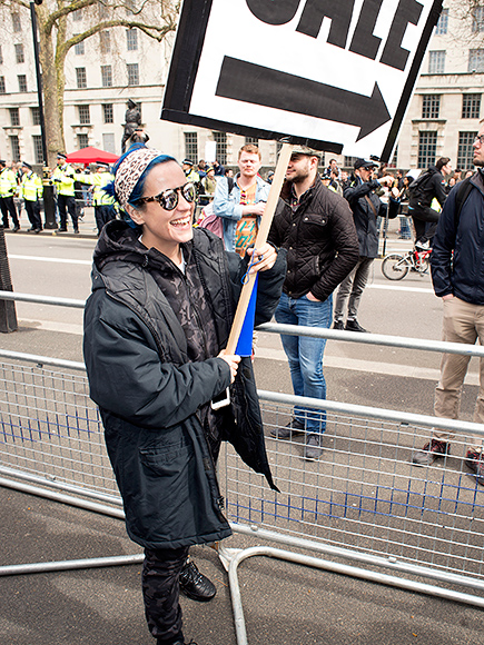 Lily Allen Joins Protest Against U.K. Prime Minister David Cameron Following the Release of the Panama Papers| Music News, David Cameron, Lily Allen