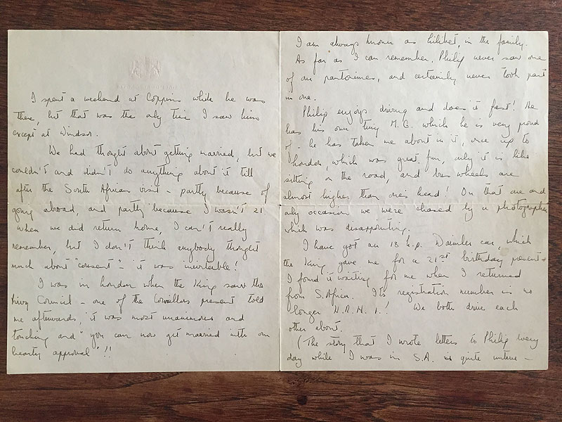 'Philip Enjoys Driving and Does It Fast!' This 1947 Letter from Then-Princess Elizabeth Reveals How She Fell in Love| The British Royals, The Royals
