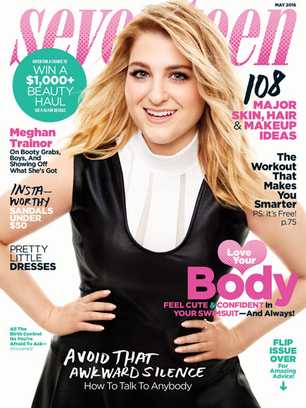 Meghan Trainor Covers Seventeen Talks Charlie Puth And Body Image 9618