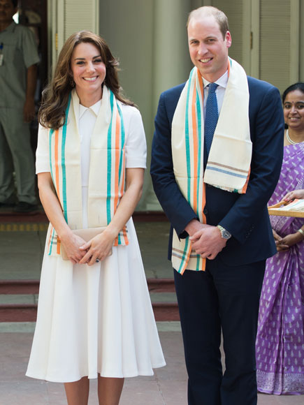 Find Out the Special Meaning Behind the Scarves Prince William and Princess Kate Have Worn in India| The British Royals, The Royals, Kate Middleton, Prince William