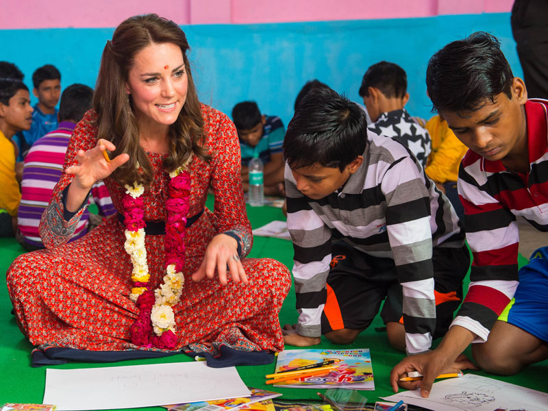 Find Out the Special Meaning Behind the Scarves Prince William and Princess Kate Have Worn in India| The British Royals, The Royals, Kate Middleton, Prince William