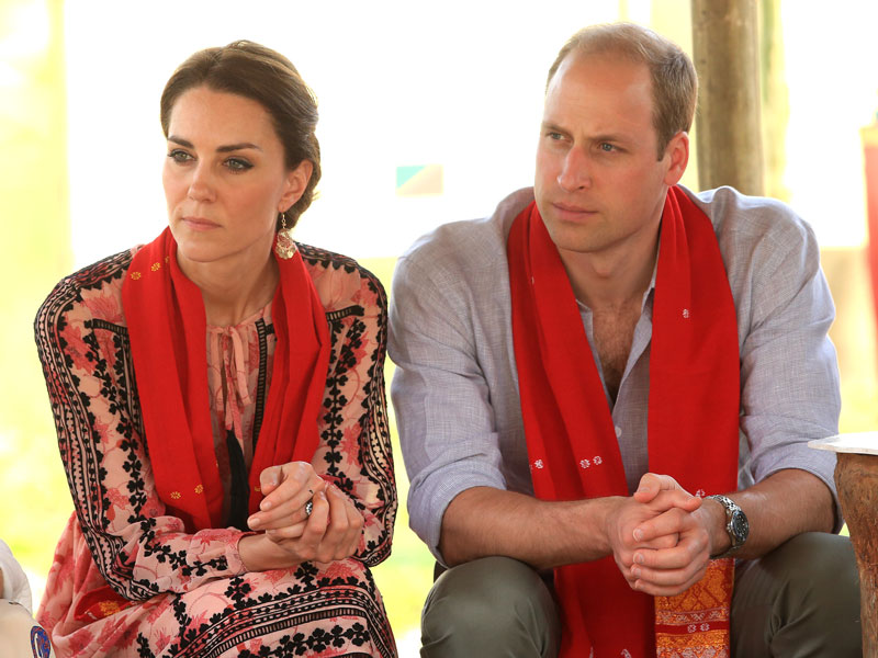 Find Out the Special Meaning Behind the Scarves Prince William and Princess Kate Have Worn in India| The British Royals, The Royals, Kate Middleton, Prince William
