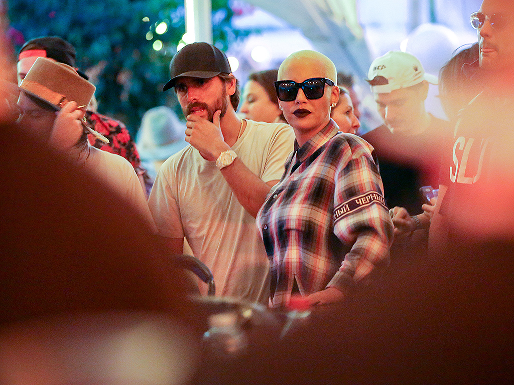 Scott Disick and Amber Rose Meet Up at VIP Bar in Coachella While the Kardashians Head to Iceland| The Coachella Music and Arts Festival, Amber Rose, Scott Disick