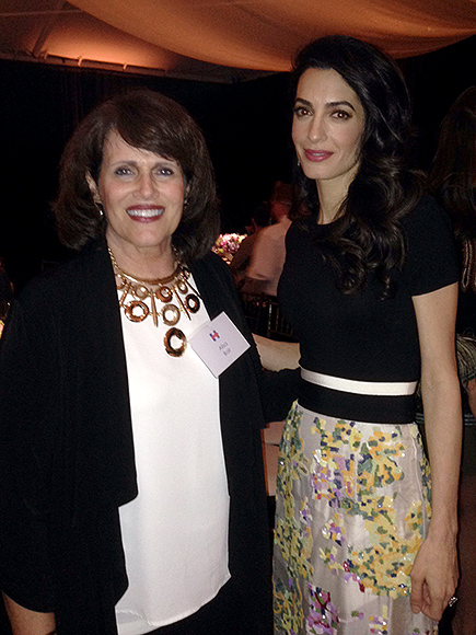 People.com:Inside the contest winner's starry evening April 17, 2016 Clinton-clooney-fundraiser-4-435