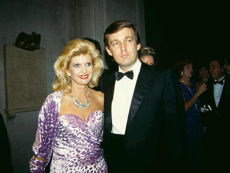 Donald Trump Ex Marla Maples Hopes Ivana Trump Can Forgive