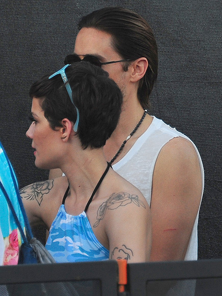 Jared Leto Gives Halsey a Big Hug While Hanging Out at Coachella| Couples, The Coachella Music and Arts Festival, Music, Movie News, Jared Leto