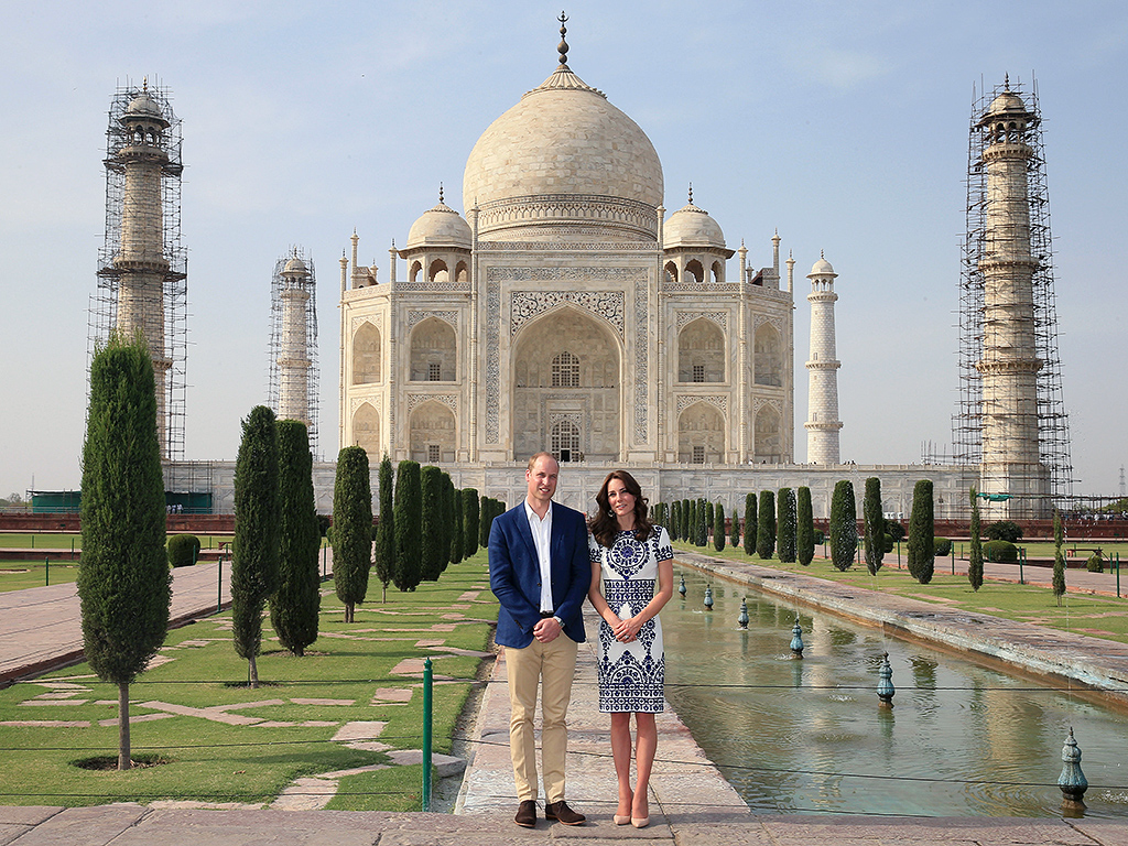 Tribute to Diana: Kate and William Honor His Mother at Taj Mahal 24 Years After Her Famous Visit| The British Royals, The Royals, Kate Middleton, Prince William, Princess Diana