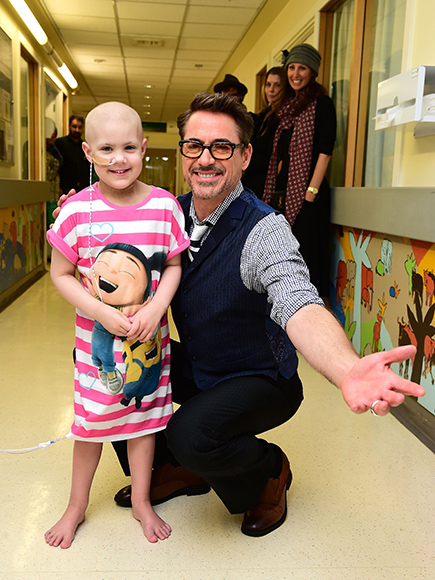 Robert Downey Jr. Poses With Young Iron Man Fan at Children’s Hospital Ahead of Captain America Premiere| Movie News, Robert Downey Jr.