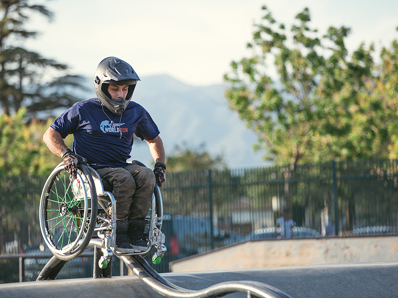 Extreme Sports Wheelchair Competitor Aaron 'Wheelz' Fotheringham Proves Spina Bifida Doesn't Hold Him Back| Sickness & Injury, Nitro Circus, Real People Stories, The Daily Smile