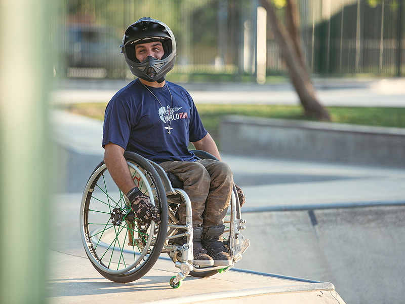 Extreme Sports Wheelchair Competitor Aaron 'Wheelz' Fotheringham Proves Spina Bifida Doesn't Hold Him Back| Sickness & Injury, Nitro Circus, Real People Stories, The Daily Smile