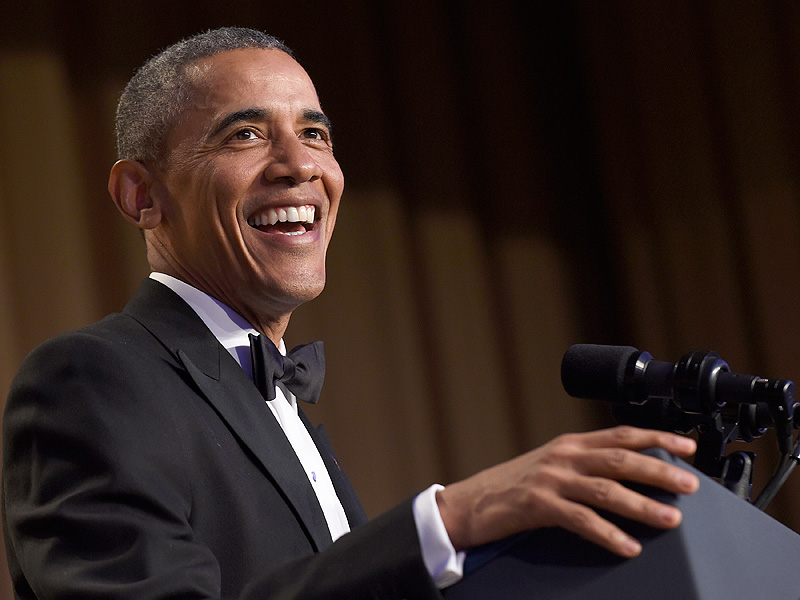 President Obama Speaks at Final White House Correspondents' Dinner