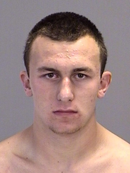 Johnny Manziel Posts Bail After Turning Himself in for Assault Charges – Then Jokes About His Mugshot on Twitter| Crime & Courts, True Crime, True Crime, Johnny Manziel