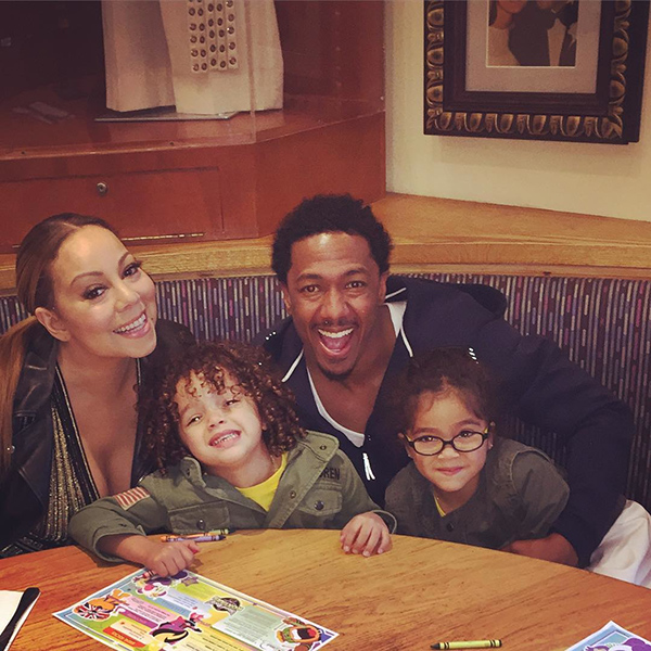 Mariah Carey and Nick Cannon with Their Twins in New Photo