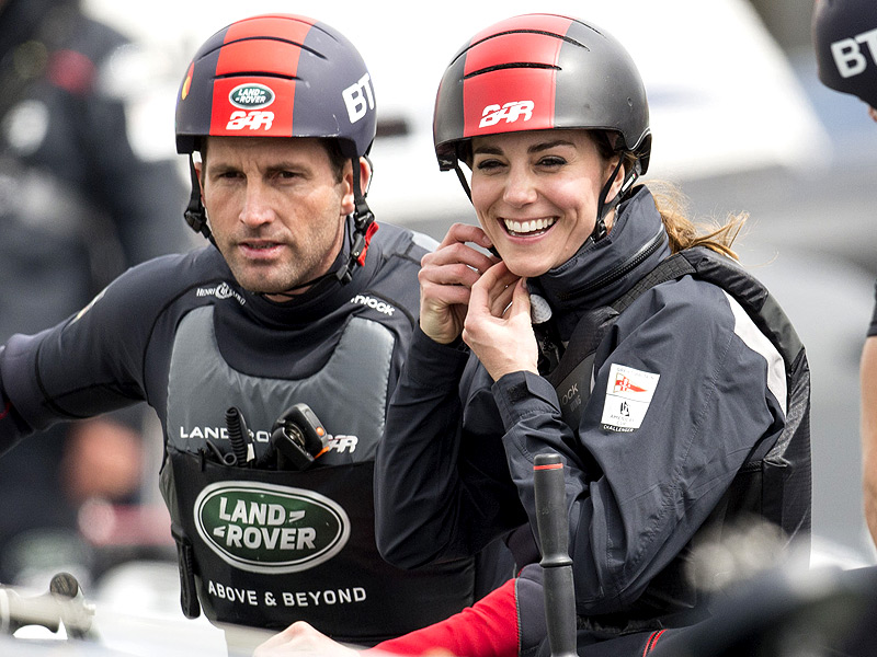 Kate Middleton Launches Sailing Project in Portsmouth