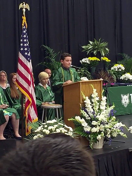 Commencement speech image