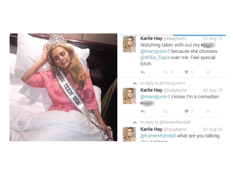 Miss Teen Usa Will Keep Crown Despite Using N Word In Several Tweets