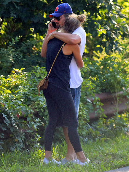Leonardo DiCaprio Consuls Nina Agdal Moments After Hamptons Car Crash
