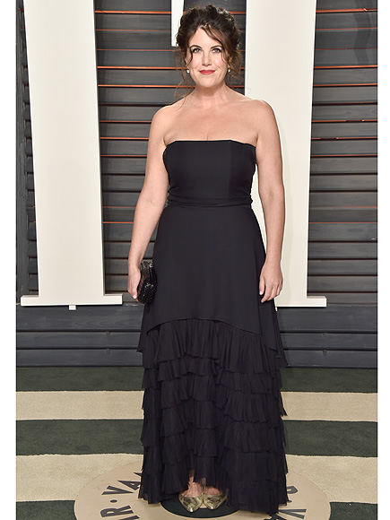 Monica Lewinsky Steps Out at Vanity Fair's Star-Studded Oscar Party| Academy Awards, Oscars 2016, Monica Lewinsky