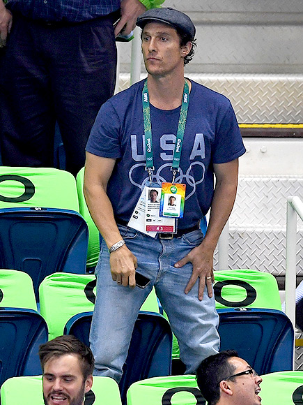 Rio Olympics 2016 Matthew McConaughey Photos Peo