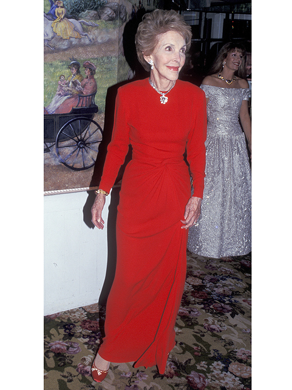 Nancy Reagan Rita Hayworth event