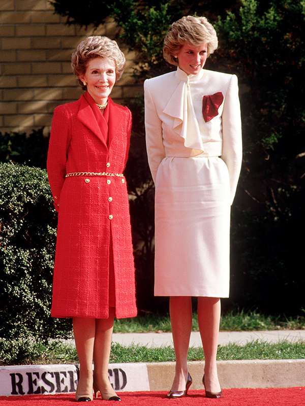 Nancy Reagan Princess Diana