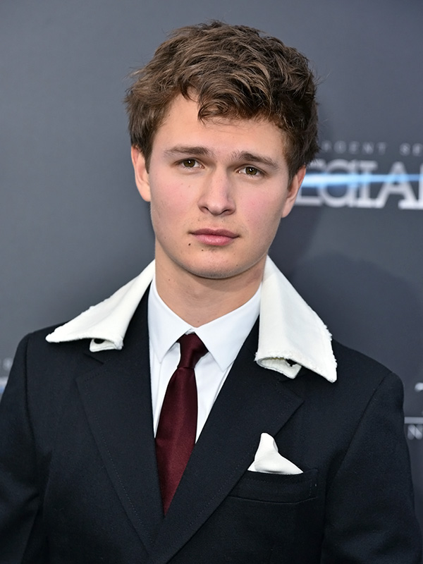 Ansel Elgort at Allegiant