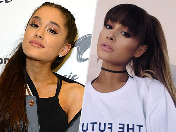 Ariana Grande bangs