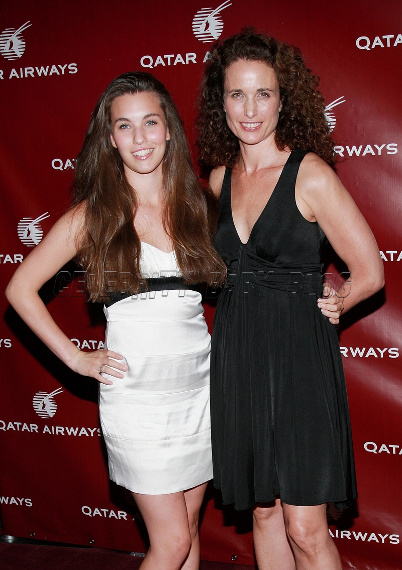 Andie MacDowell and daughter Ra...