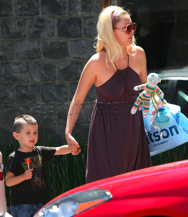 Shanna Moakler And Son Landon Out In La People Shanna Moakler And Son Landon Out In La