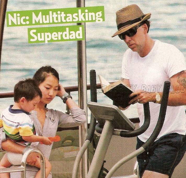 nicolas cage alice kim age. Nicolas Cage and family