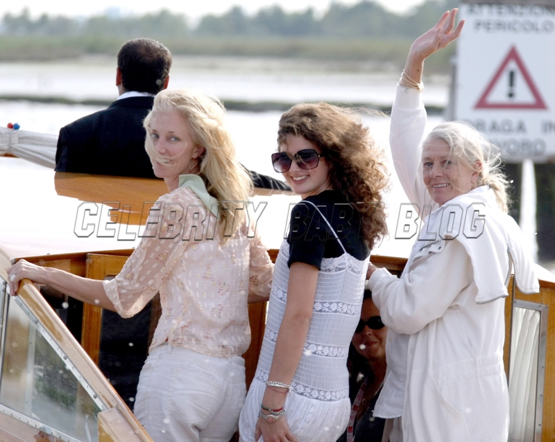Three generations Vanessa Redgrave Joely Richardson and Daisy at Venice 