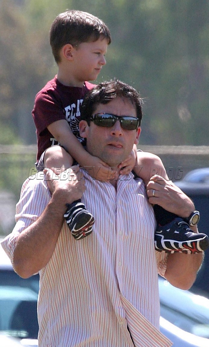 steve carell and family at daughter